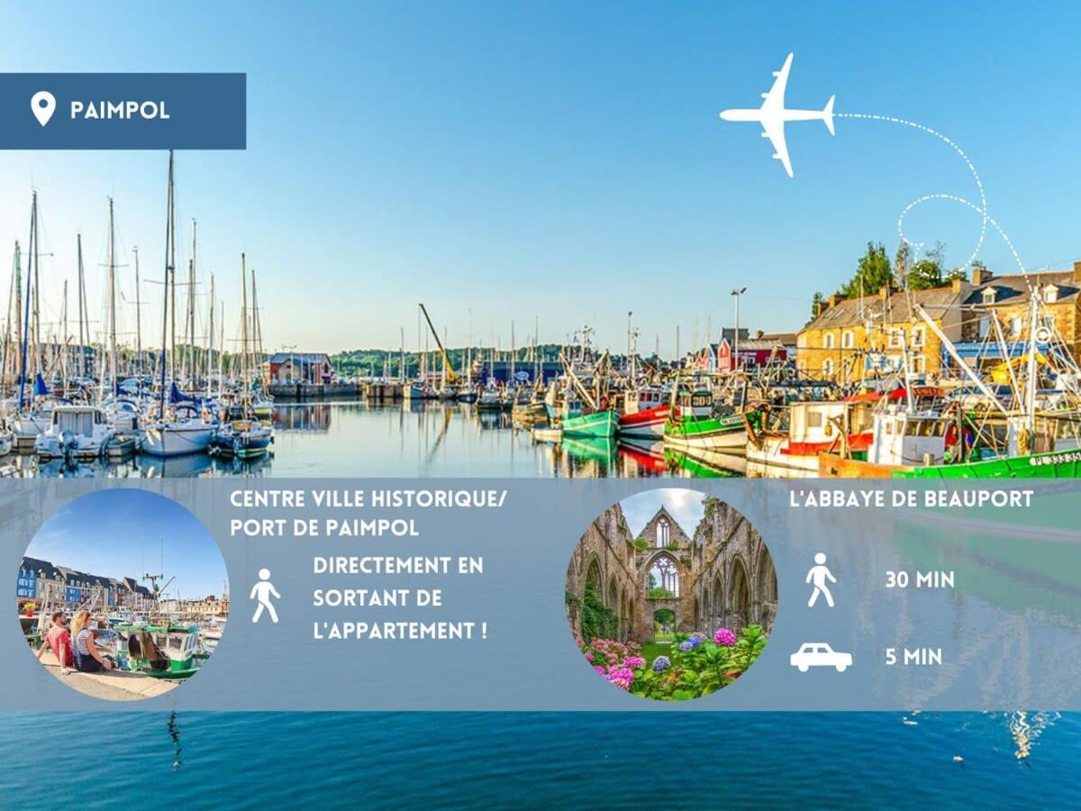 Magnifique T2 Coeur De Ville Port A Pieds Paimpol Ngoại thất bức ảnh